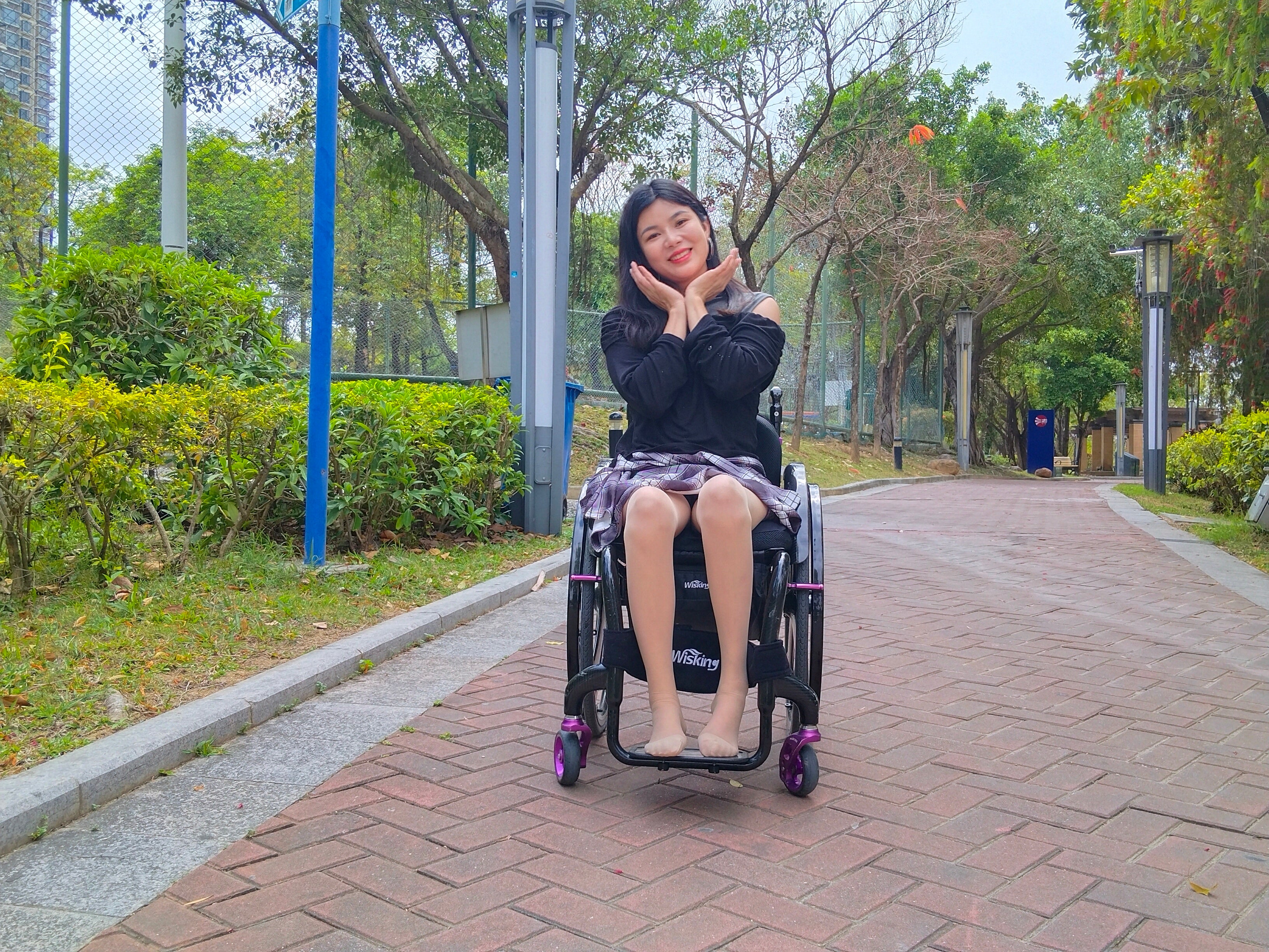 The Para Girl Jenny - High Heels and Wheelchair for Outings