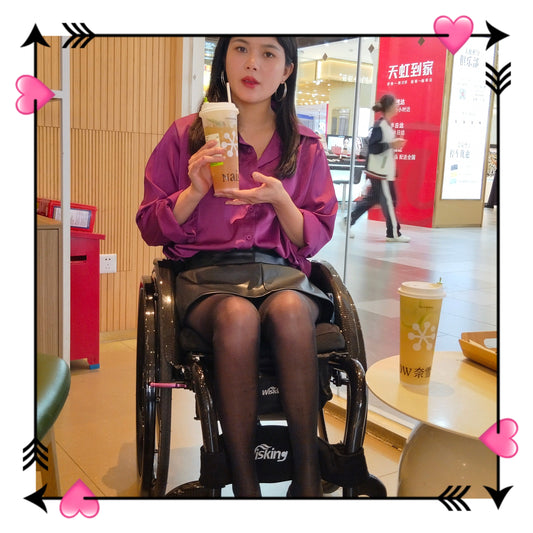 The Para Girl Jenny - Seat chair perforated black color street