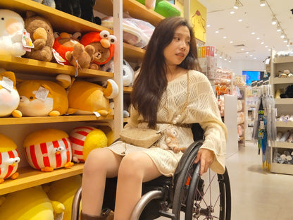 The Para Girl Kitty - Shopping in a Wheelchair
