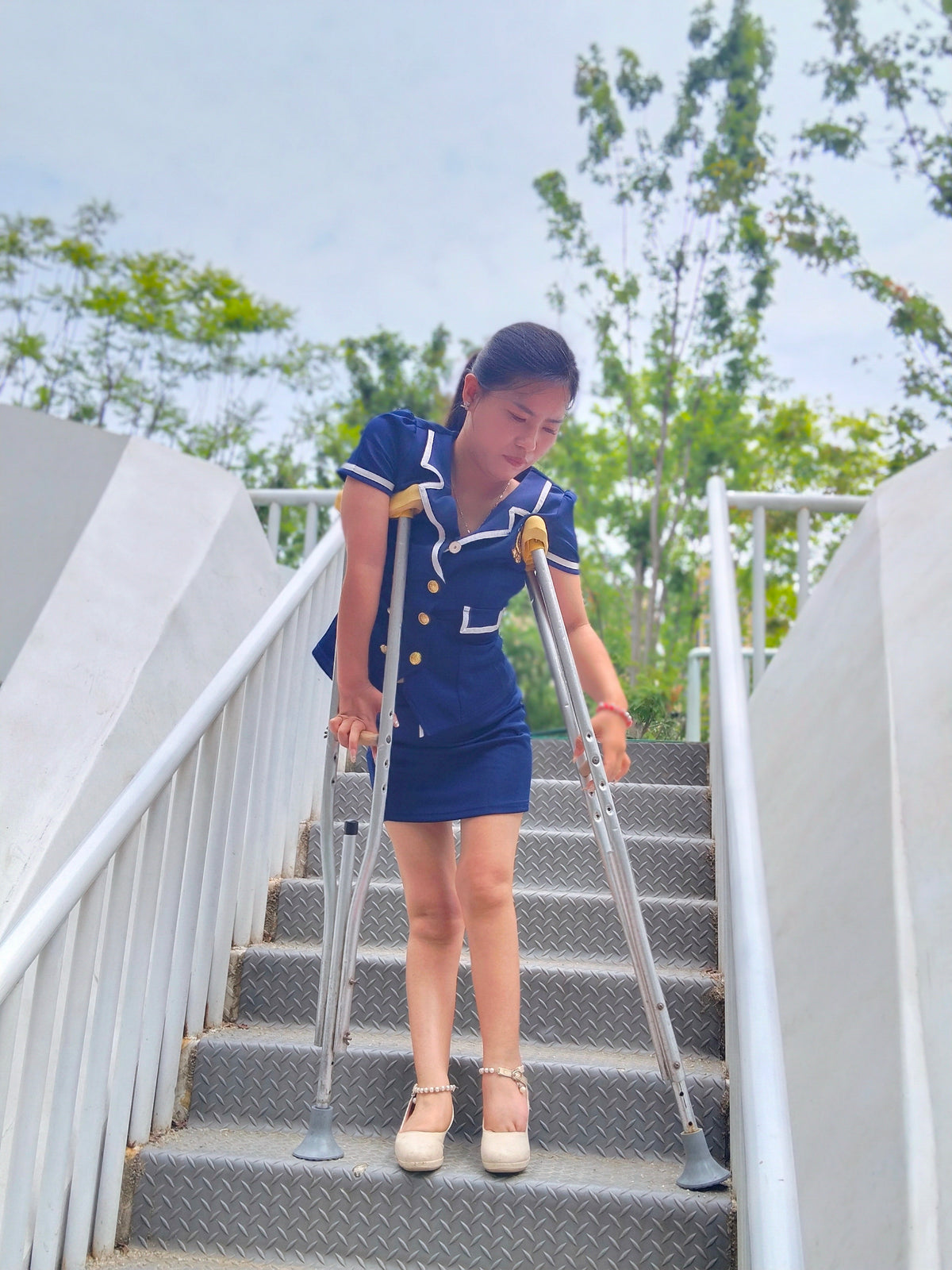 Maria: Polio Girl – Experiencing Playground Equipment on Crutches