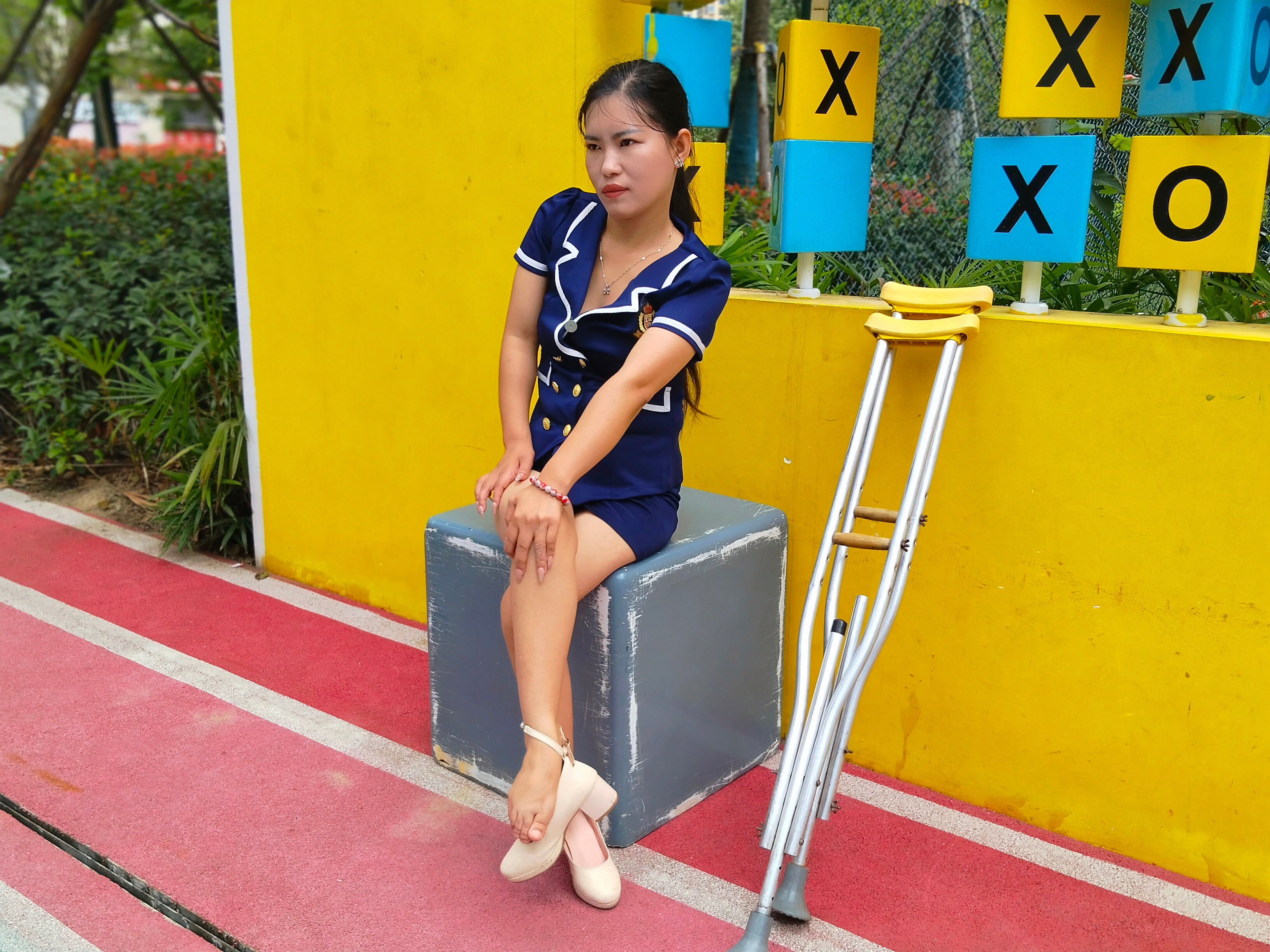 Maria: Polio Girl – Experiencing Playground Equipment on Crutches