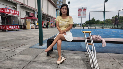 Maria: Polio Girl - The painful struggle of walking on deformed feet