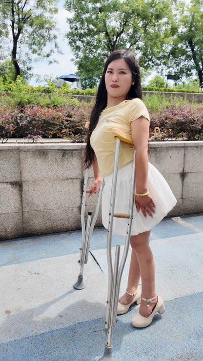 Maria: Polio Girl - The painful struggle of walking on deformed feet
