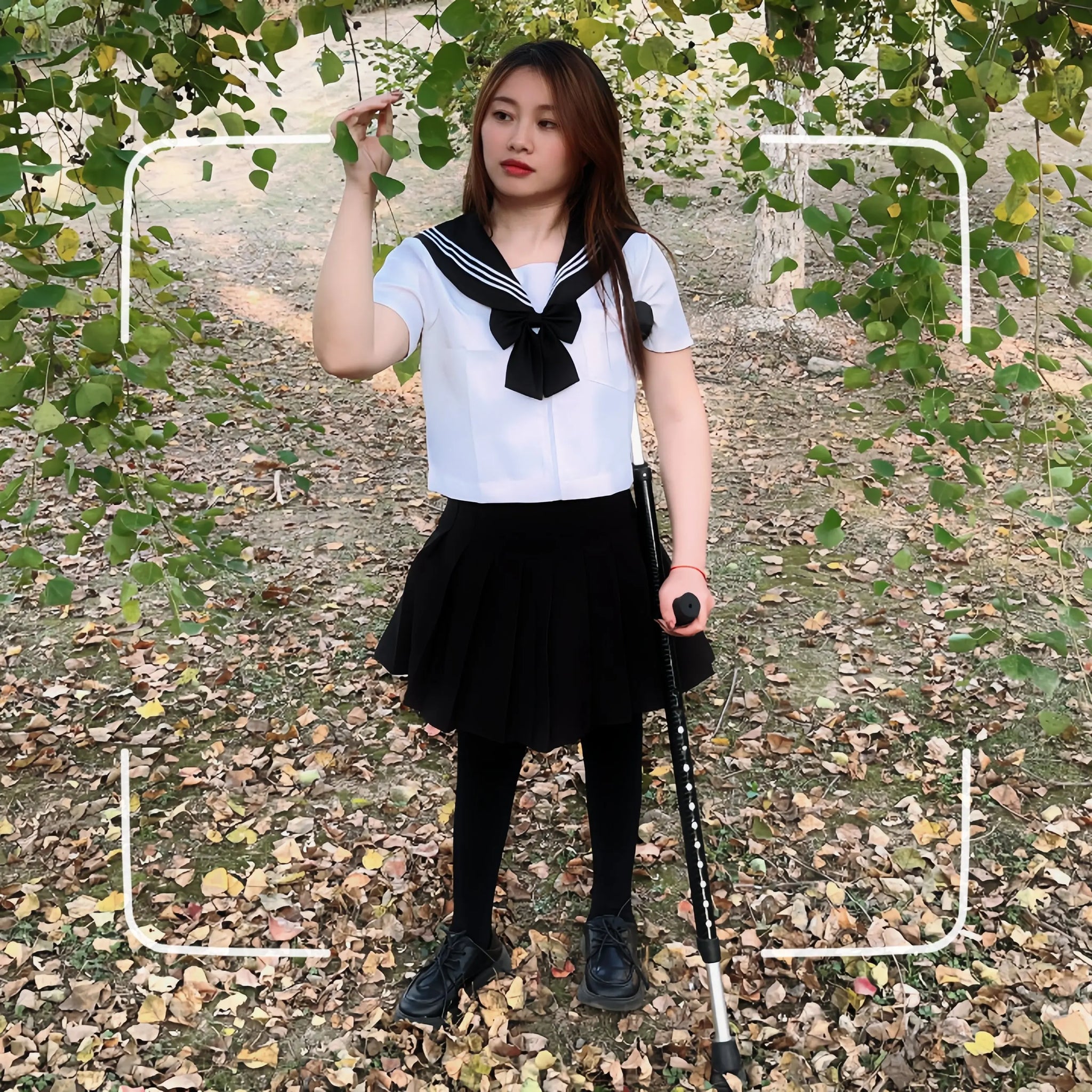 Miki: Polio Girl 1Cutch - AmputeeClub