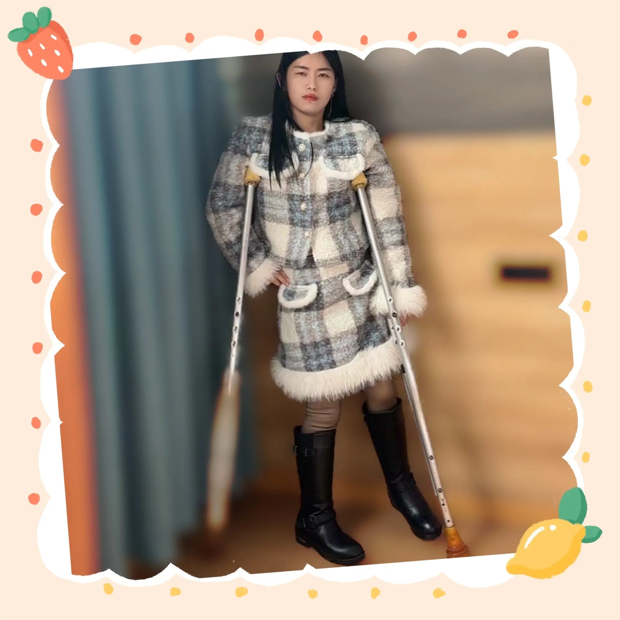 New model New video Maria:Polio Girl - AmputeeClub