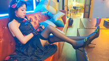 Sylvia: Para Girl - Halloween Special: Black Dress and Roses