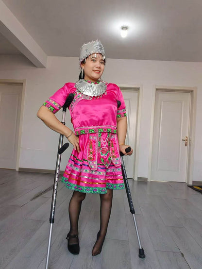 Carrie: The Polio Lady's Miao Ethnic Costumes