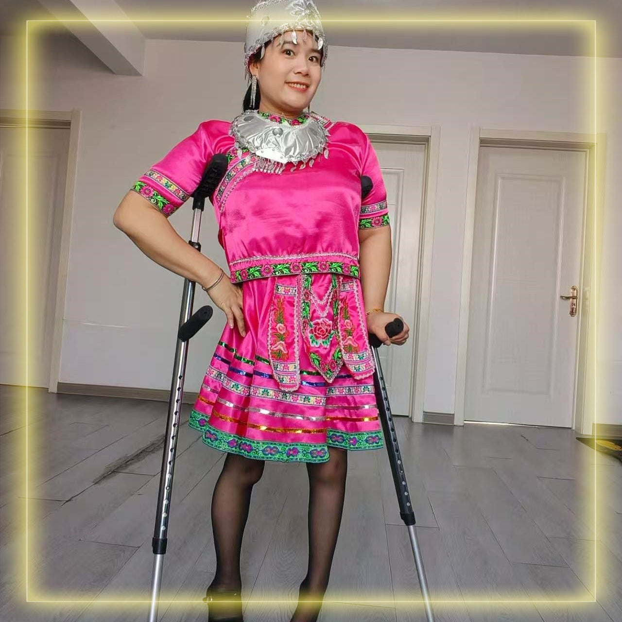 Carrie: The Polio Lady's Miao Ethnic Costumes