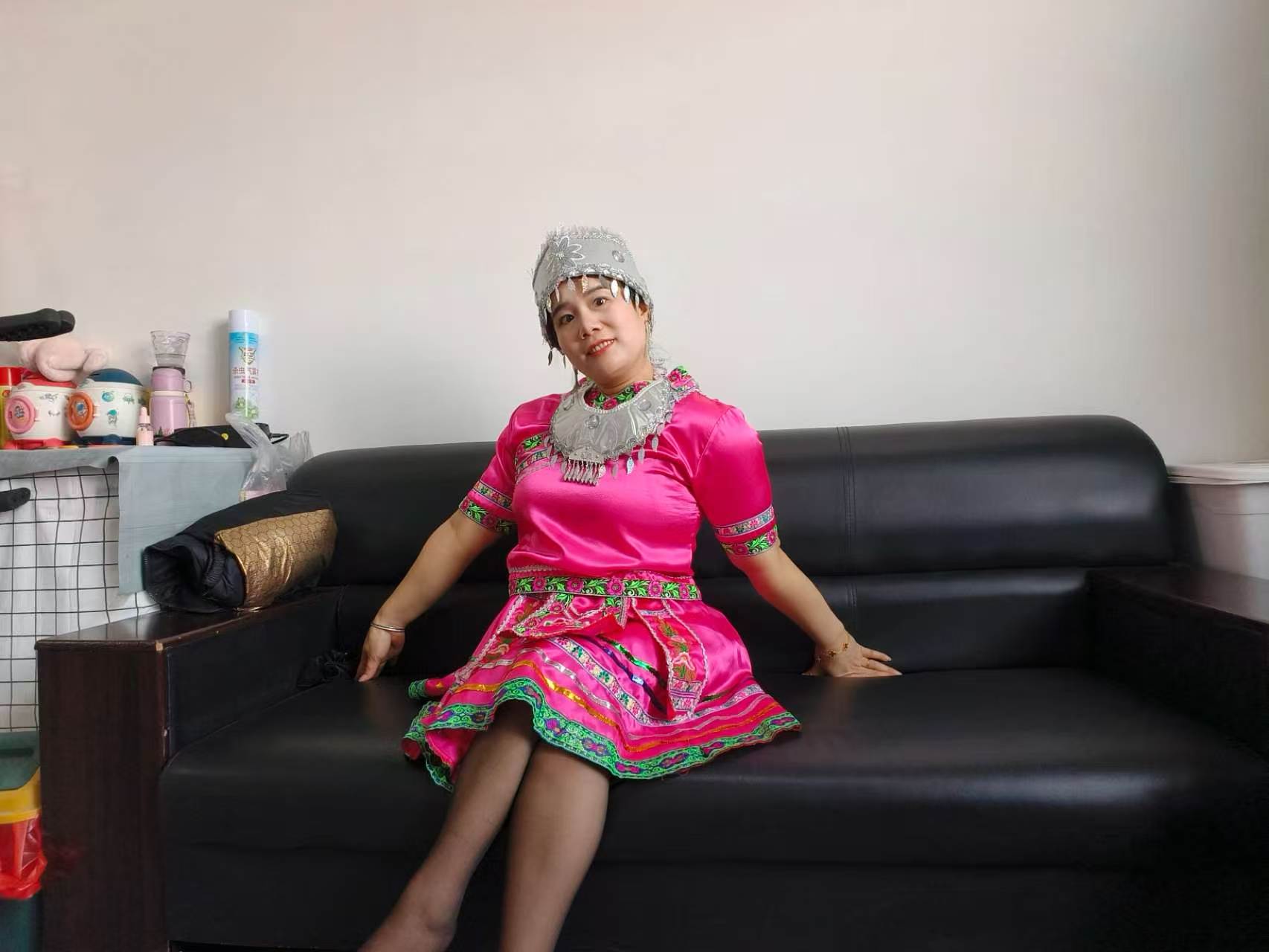 Carrie: The Polio Lady's Miao Ethnic Costumes