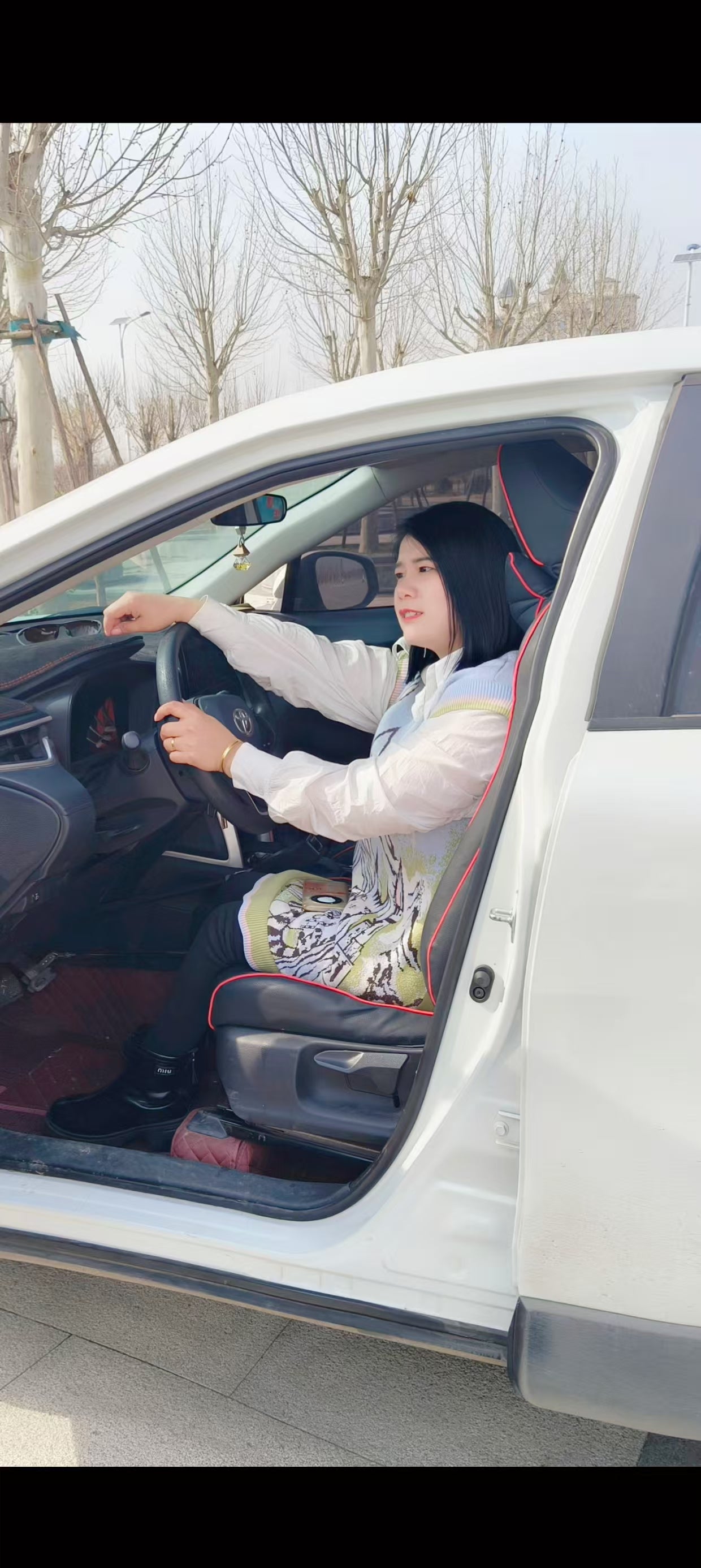 Carrie: The Polio Lady's - Going down the stairs on crutches and driving out