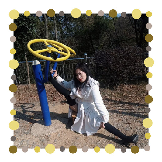 Susie:Polio Lady Outdoor Exercise