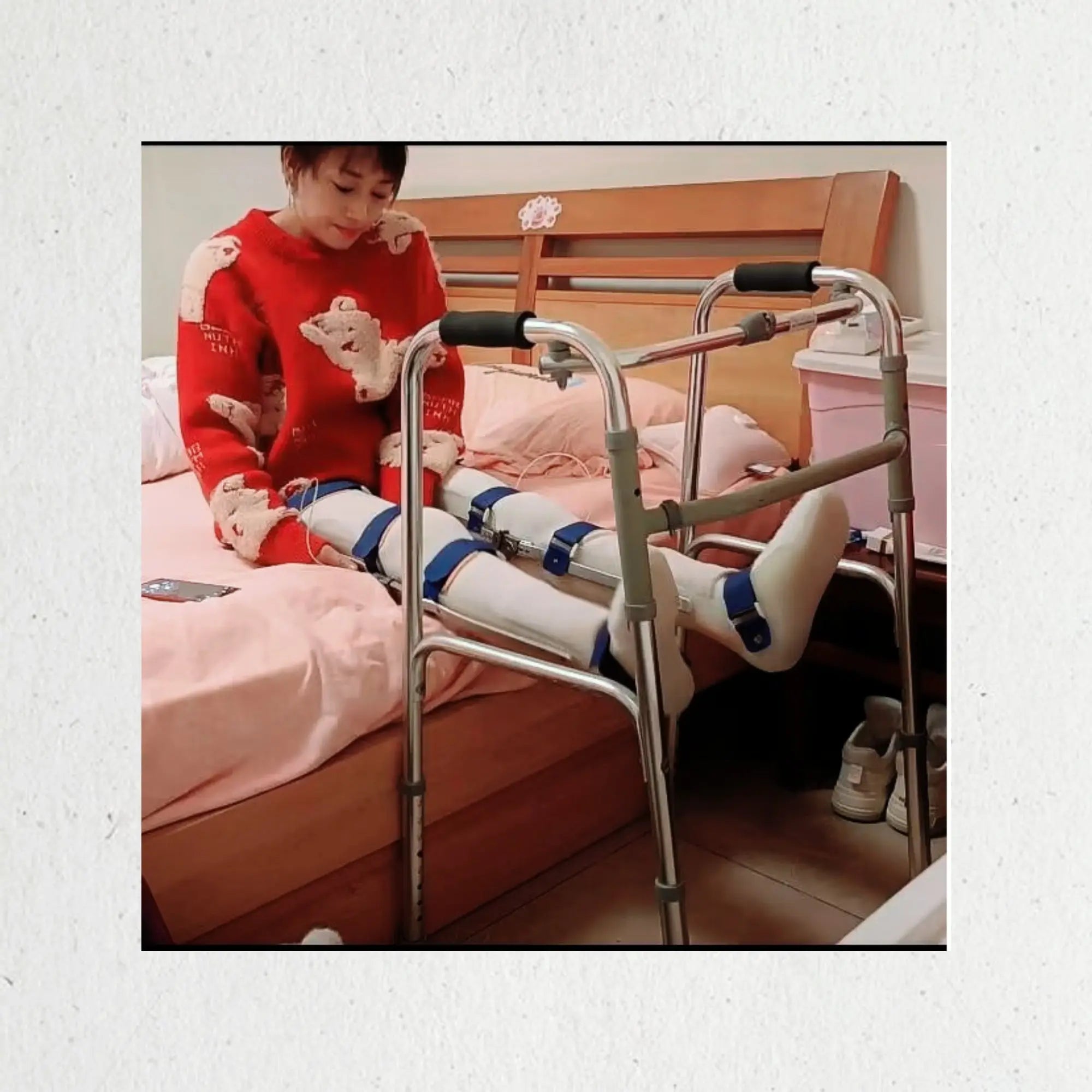 Phoebe: ParaPlegic girl's brace