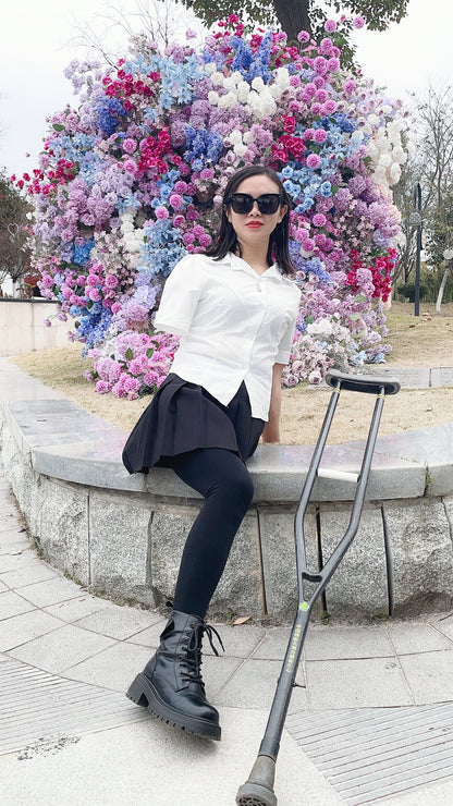 Meimei: Ooe amputee takes a walk in the countryside