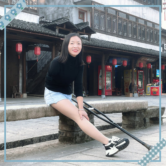Meimei：Ooe 1arm 1leg 1crutch