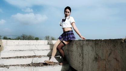 Abby: Ooe girl is in an abandoned factory