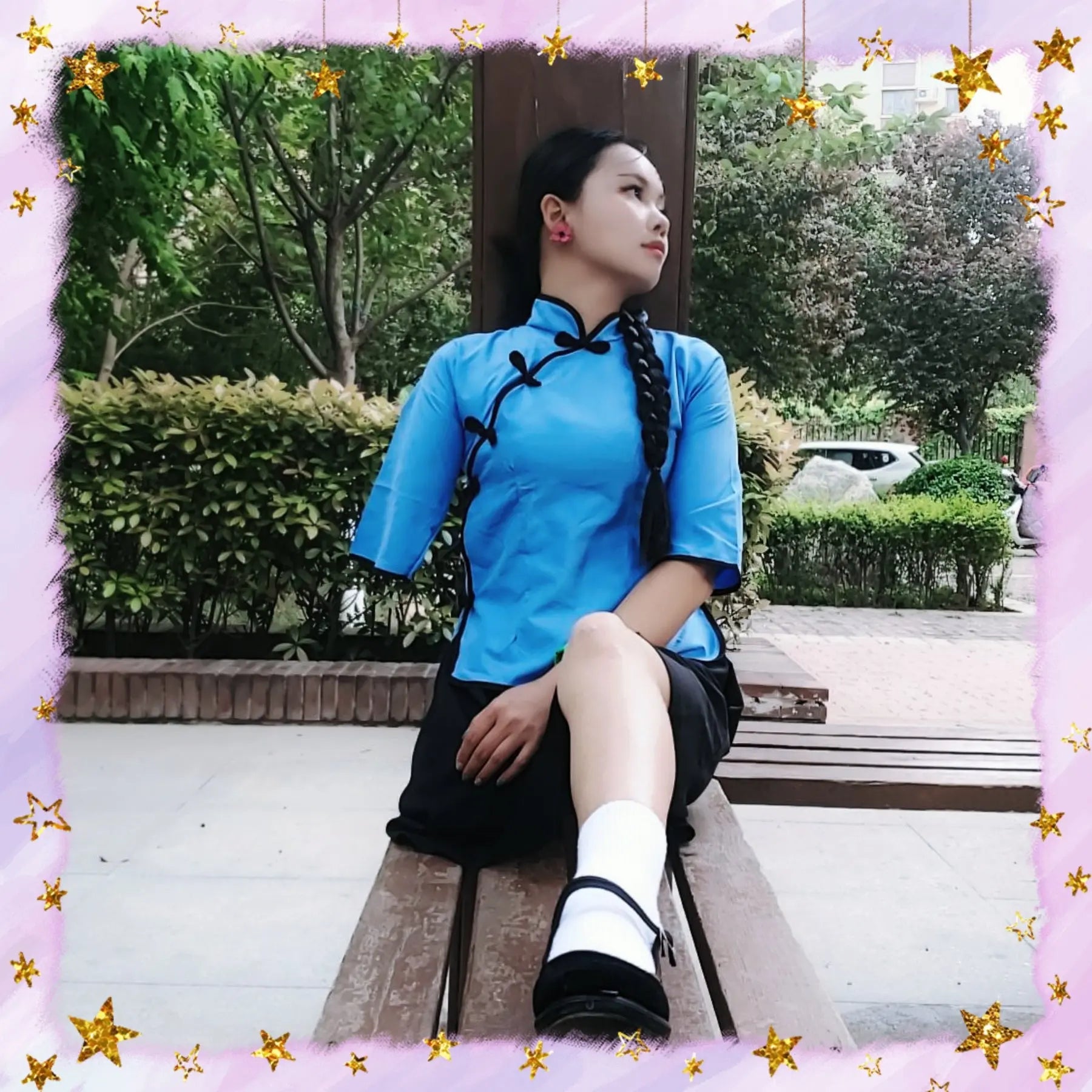 Abby: Ooe Amputee Girl the old times Style AmputeeClub