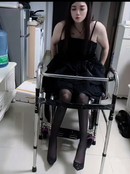 Ava: Paraplegic Girl Brace Standing