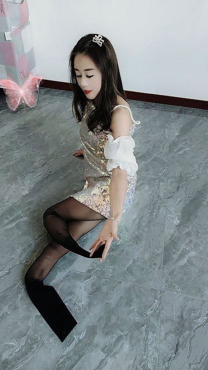 Cece: DBK Amputee Girl doing housework