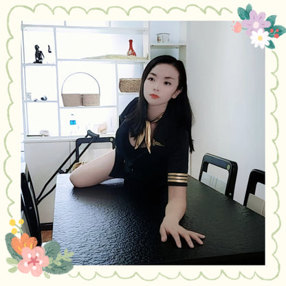 Mila: Ooe Amputee Lady Uniform Show