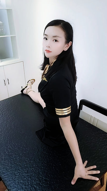 Mila: Ooe Amputee Lady Uniform Show