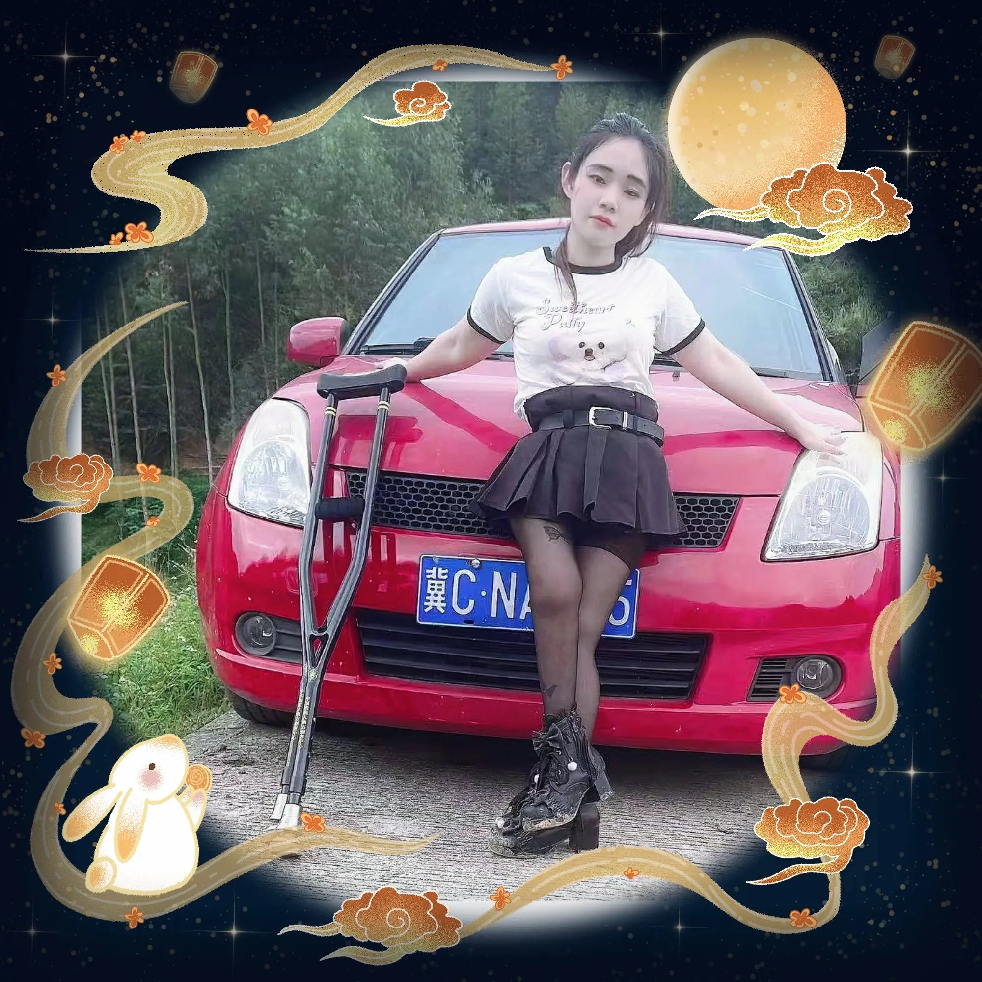 Lolicc: Polio Girl returns to her hometown AmputeeClub