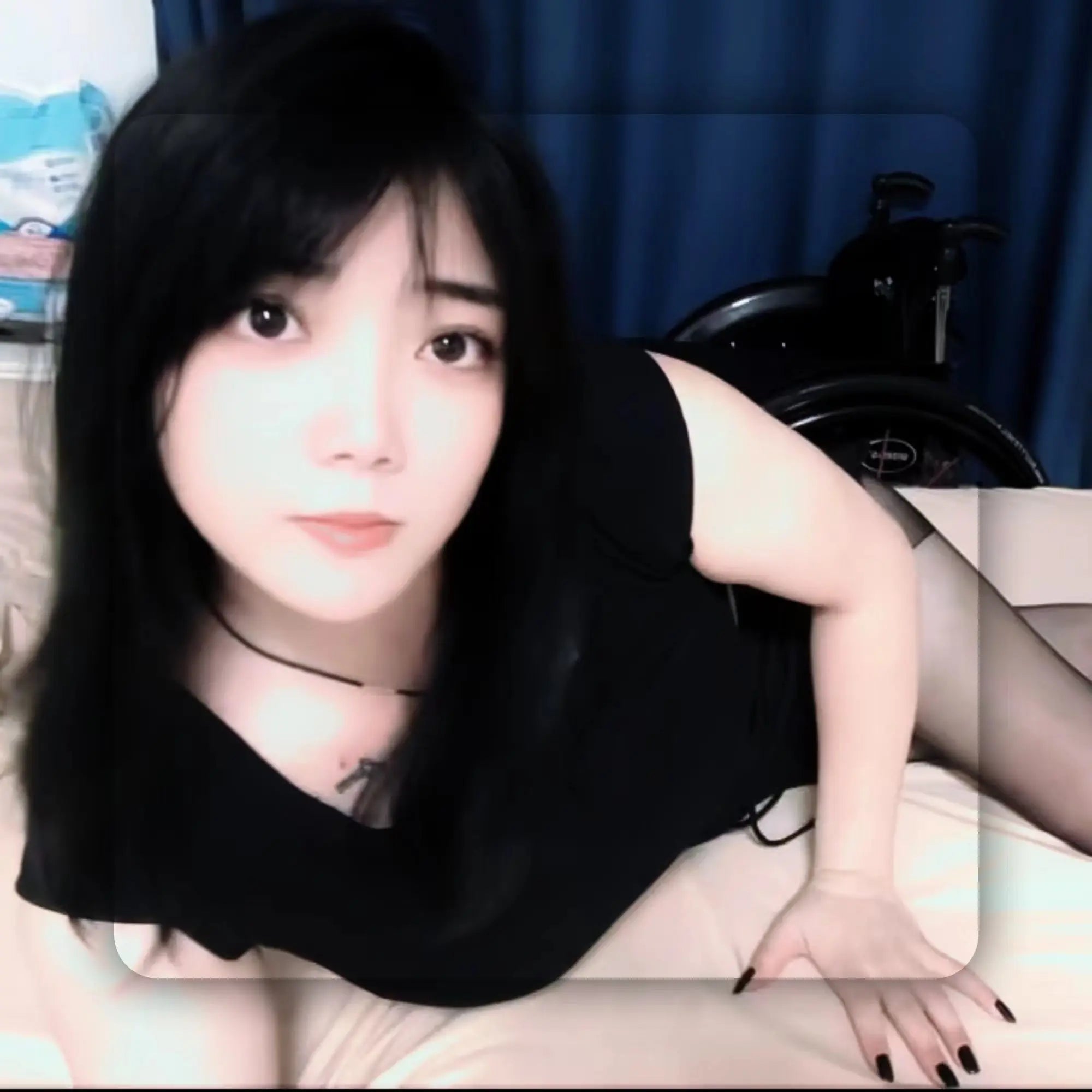 Ava: Paraplegic Girl on the Floor AmputeeClub