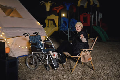 Carol: Quad Amputee Lady - Singing at the Camping Site