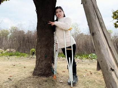 Maria: Polio Girl - Struggling to climb a hill