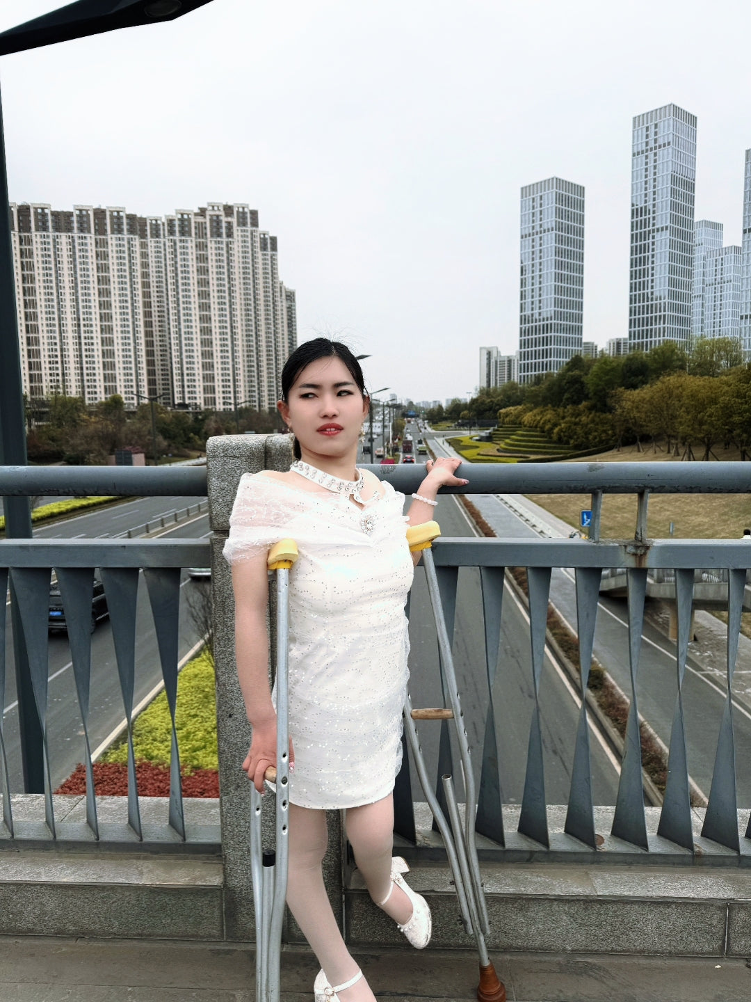 Maria: Polio Girl - Pedestrian Overpass