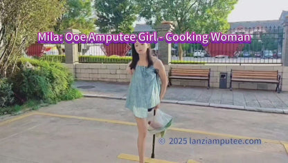 Mila: Ooe Amputee Girl - Cooking Woman